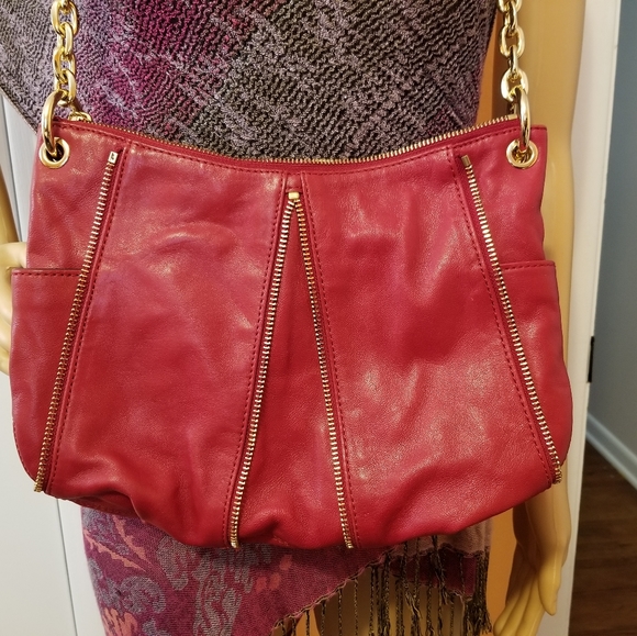 Authentic 'Michael Kor ' Red handbag - Picture 6 of 6